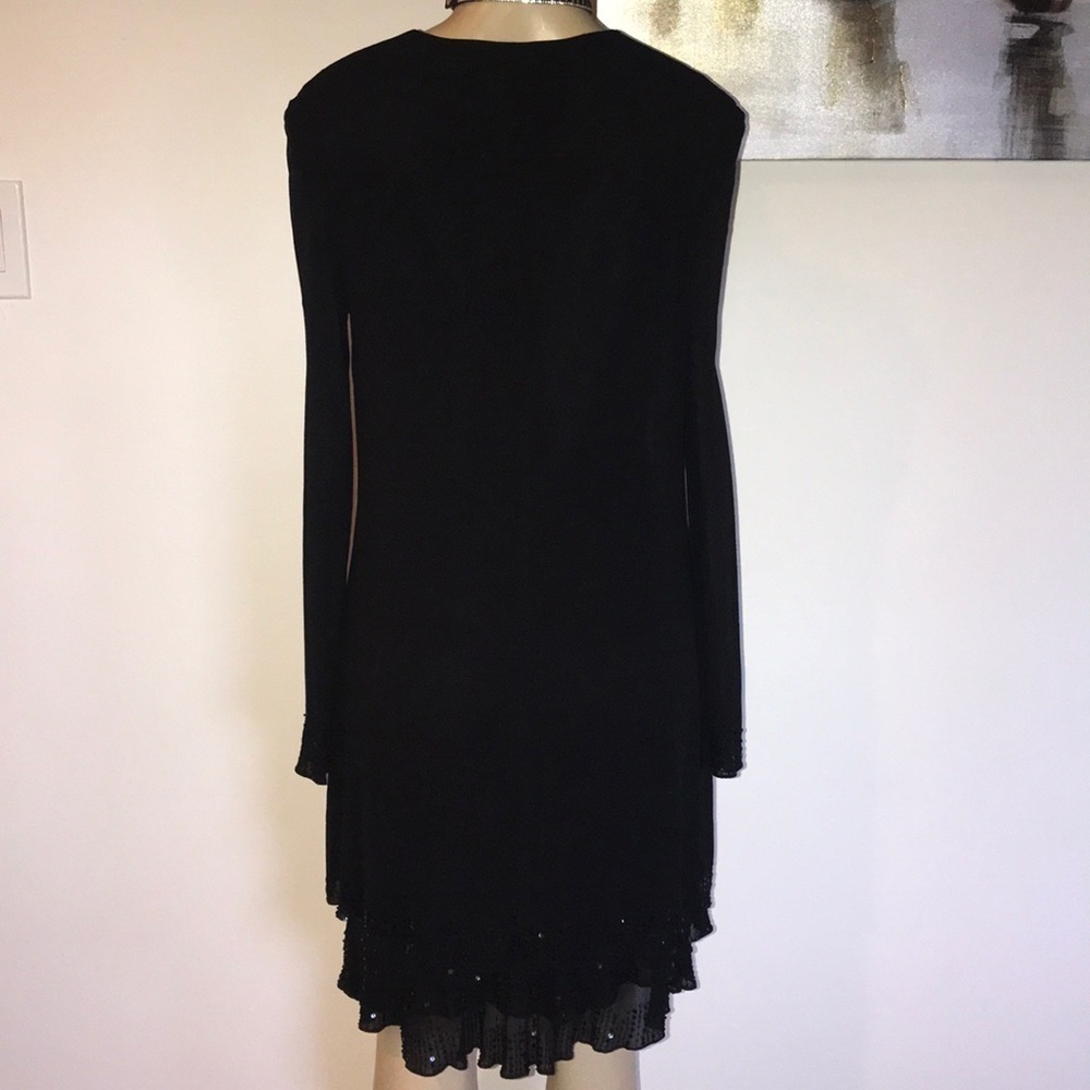 JONES NEW YORK SILK DRESS - Picture 4 of 11